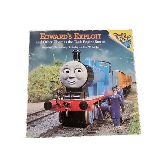 Vtg Edward's Exploit Other Thomas the Tank Engine Stories Wilbert V. Awdry Book - Picture 1 of 7
